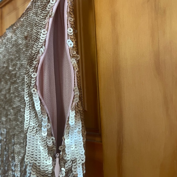 NWT Zara sequins and chiffon skirt size Lrg - Picture 8 of 10